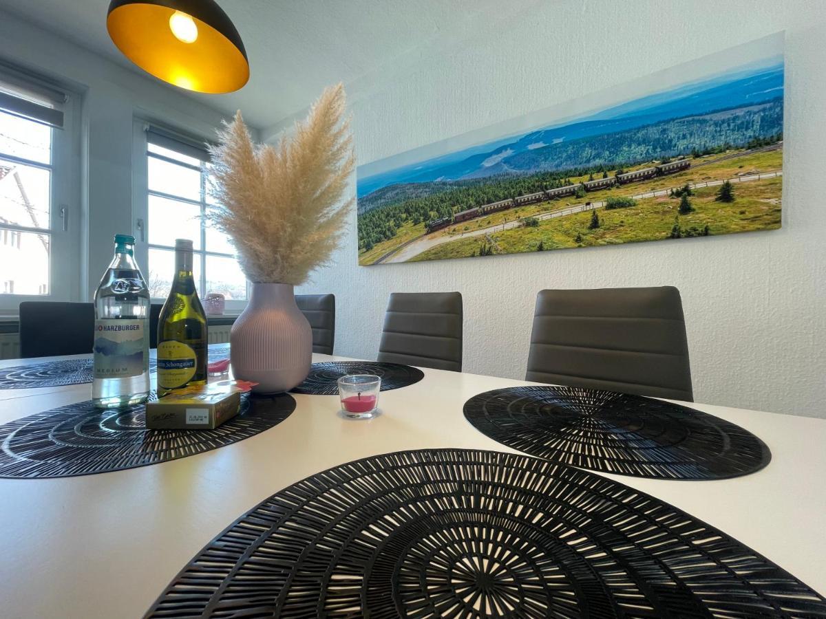 Ferienwohnung Am Buendheimer Schloss Bad Harzburg Exterior foto